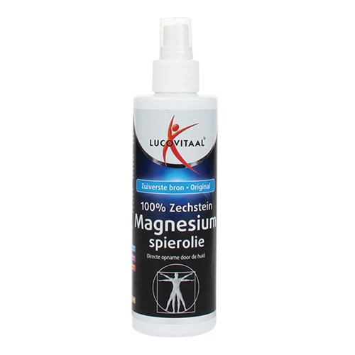 Lucovitaal Magnesium spierolie 100% zechstein 200ml